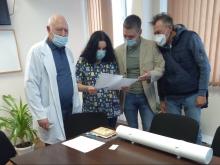 УМБАЛ Бургас получи дарение от 10 лампи за безопасна дезинфекция на въздуха